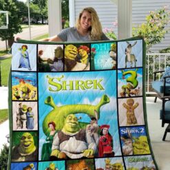 Shrek 1 Blanket Quilt Rze1