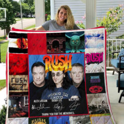 Rush band Blanket Quilt HD21