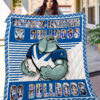 Canterbury Bankstown Bulldogs 2 Blanket Quilt Rze1