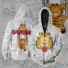 Garfield Zip Hoodie 3d Rze1