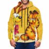 Garfield 1 Zip Hoodie 3d M08