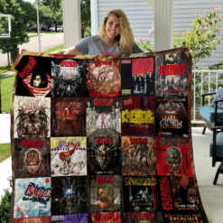 Kreator band Blanket Quilt Rze2
