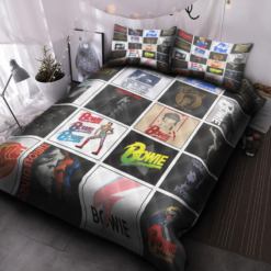 David Bowie 2 Bedding Set Rze1