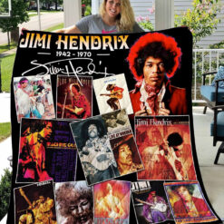 Hendrix Jimi Lover Blanket Quilt Rze