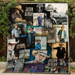 Jason Aldean 3 Blanket Quilt Rze1