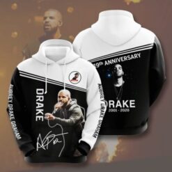 Drake Albums Hoodie Zip Hoodie 3D Rze
