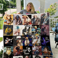 Stevie Ray Vaughan Quilt Blanket Quilt HD21