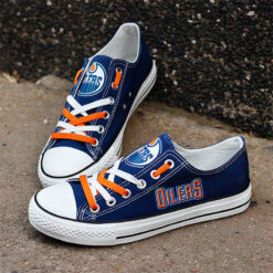 Edmonton Oilers Low Top Shoes D22
