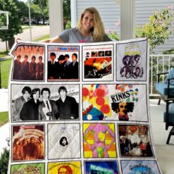 The Kinks band Blanket Quilt Rze2