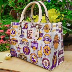 Los Angeles Lakers Leather Bag Rze1