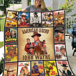 John Wayne legend Blanket Quilt H23