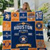 Houston Astros 1 Blanket Quilt Rze1