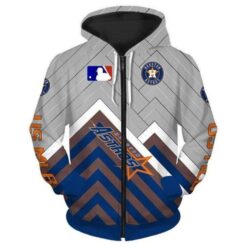 Houston Astros Zip Hoodie 3d Rze1