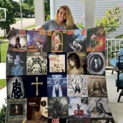 Ozzy Osbourne Blanket Quilt TO86