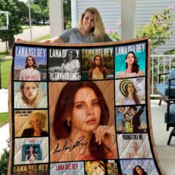 Lana Del Rey Quilt Blanket VH22