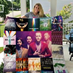 Imagine Dragons lover 1 Quilt Blanket Rze1