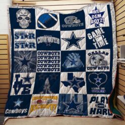 Dallas Cowboys i10 Blanket Quilt VH22