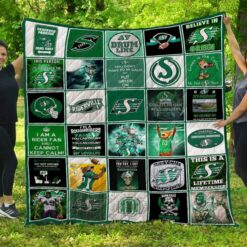 Saskatchewan Roughriders Lover Blanket Quilt TN