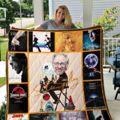 Steven Spielberg Quilt Blanket Quilt Rze1