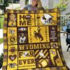Wyoming Cowboys Blanket Quilt Rze1