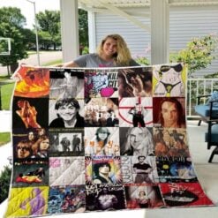 Iggy Pop Blanket Quilt Rze1