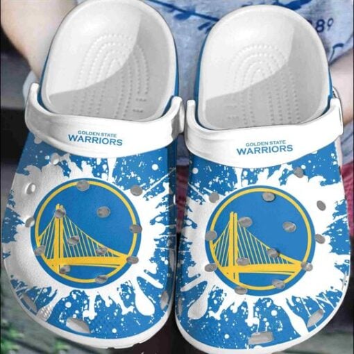 3 Golden State Warriors crocs clog crocband 1