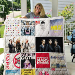 30 seconds to mars Blanket Quilt TN