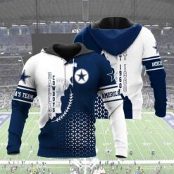 Dallas Cowboys 1 Hoodie Zip Hoodie 3D TN