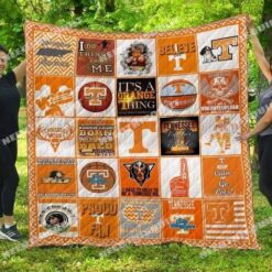 Tennessee Volunteers a0 Blanket Quilt Rze1