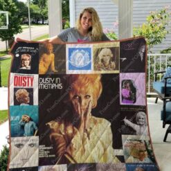 Dusty Springfield Blanket Quilt Rze1
