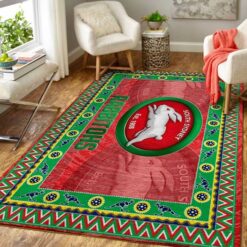South Sydney Rabbitohs Tide a1 Area Rugs D22