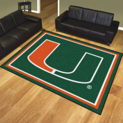 Miami Hurricanes g0 Area Rugs Rze1