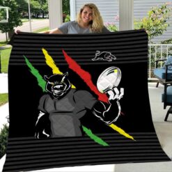 Penrith Panthers Blanket Quilt Rze1