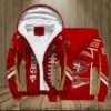 San Francisco 49ers Lover Fleece Jacket Rze2