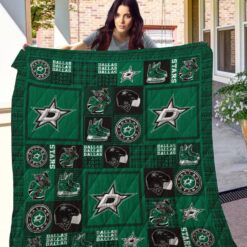 Dallas Stars Blanket Quilt Rze1