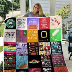 Friends TV Show Blanket Quilt TN