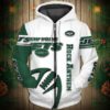 New York Jets 1 Hoodie Zip Hoodie 3D Rze1