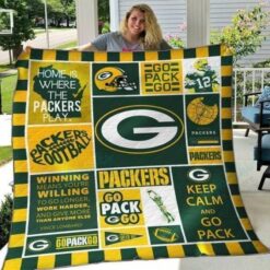 Green Bay Packer g1  Blanket Quilt HD21