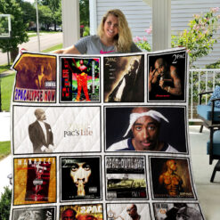 Tupac Shakur Blanket Quilt TN