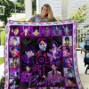 Prince Purple Love 2 Quilt Blanket Quilt Rze1