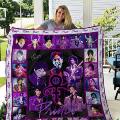 Prince Purple Love 2 Quilt Blanket Quilt Rze1