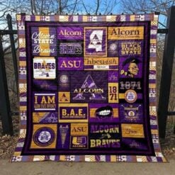 Alcorn State Blanket Quilt Rze1