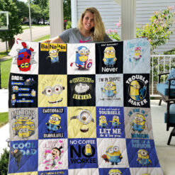 Minions Lover Blanket Quilt VH22