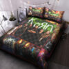 Korn Quilt Bedding Set Rze1