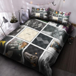Arctic Monkeys Quilt Bedding Set Rze1