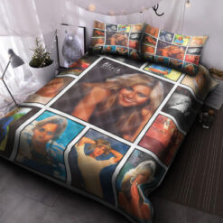 Olivia Newton John Quilt Bedding Set TN