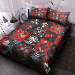 Harley Quinn Quilt Bedding Set Rze1