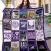 TCU Horned Frogs  lover Blanket Quilt TN