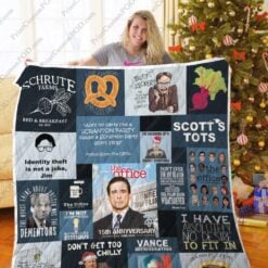 The Office a0 Blanket Quilt Rze1