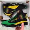Bob Marley Custom 1 Jordan 13 Shoes Rze1